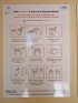 cartello igiene mani ospedale